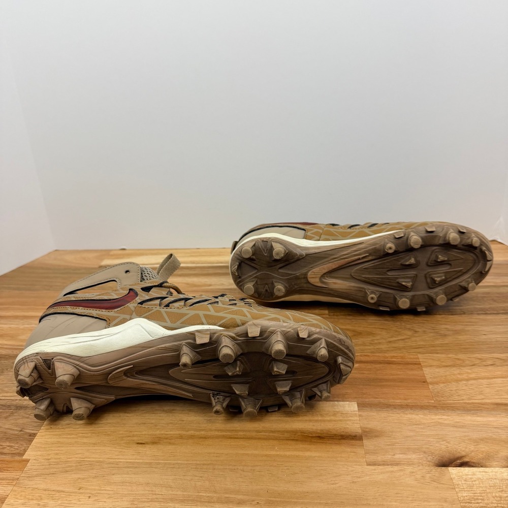 Nike Huarache V LAX Elite Thompson Bros Lacrosse Cleats Sz 7.5 807120 200 - Picture 6 of 8